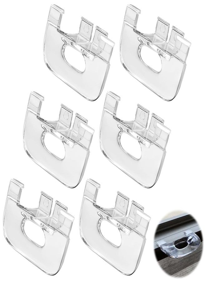 Giokyi 6 Pack Cordless Honeycomb Shade Lift Handles for Graber and Bali Cordless Mini Blinds and Cellular Shades Made After 2015 (Fits 3/4" Pleat) - Image 1